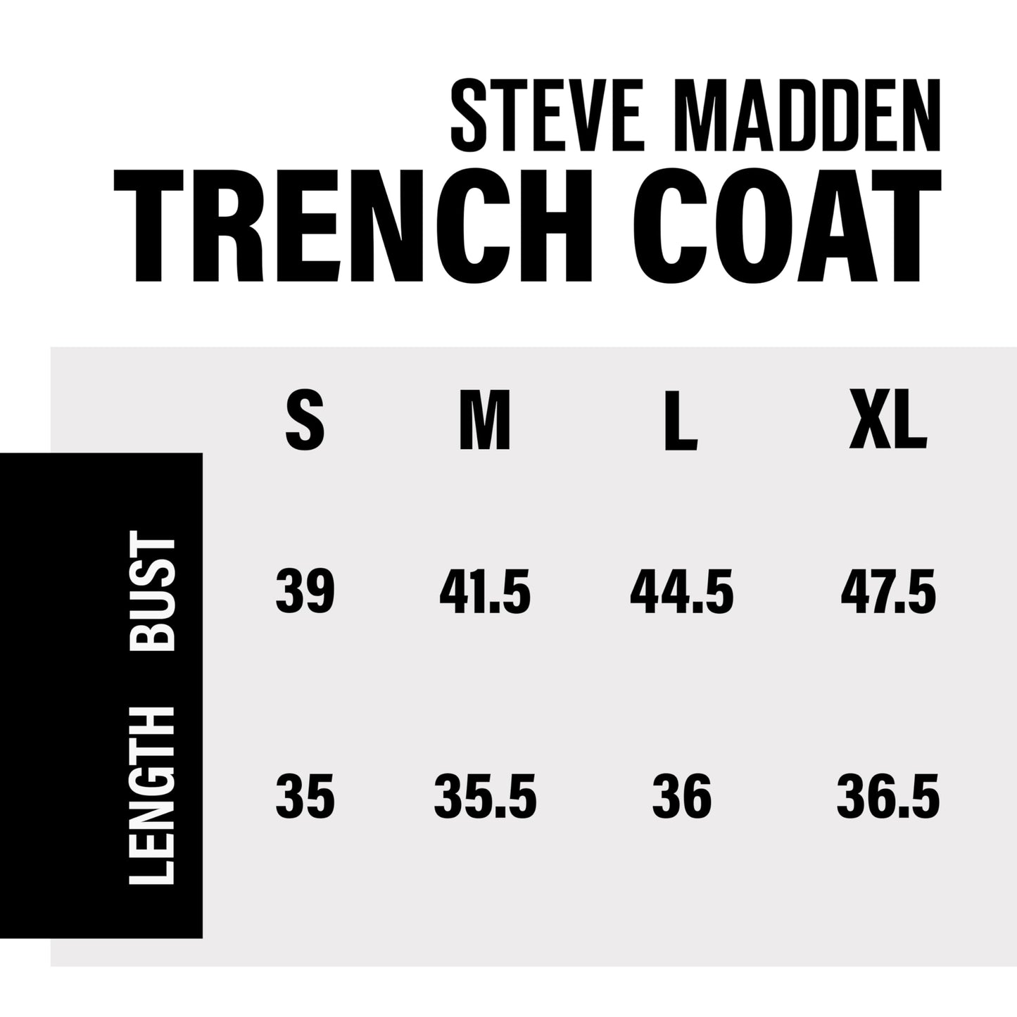 Steve Madden Trench Coat Women – Double-Breasted Long Winter Wool Coat for Women