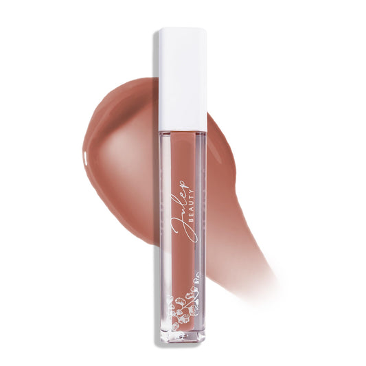 Julep So Plush Hydrating Lip Gloss - Low Key- High-Shine Hydrating Lightweight Lip Color - Non-Sticky Formula - Vitamin E Soothes and Repairs Lips