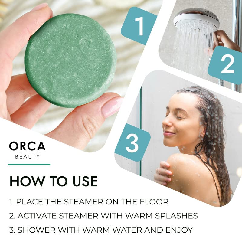 Shower Steamers (8 Scents) Includes Eucalyptus Shower Bomb, Relaxation Gifts for Women, Self Care Birthday Gifts, Unique Spa Gifts Shower Tablets, Shower Steamer Aromatherapy for Women & Men