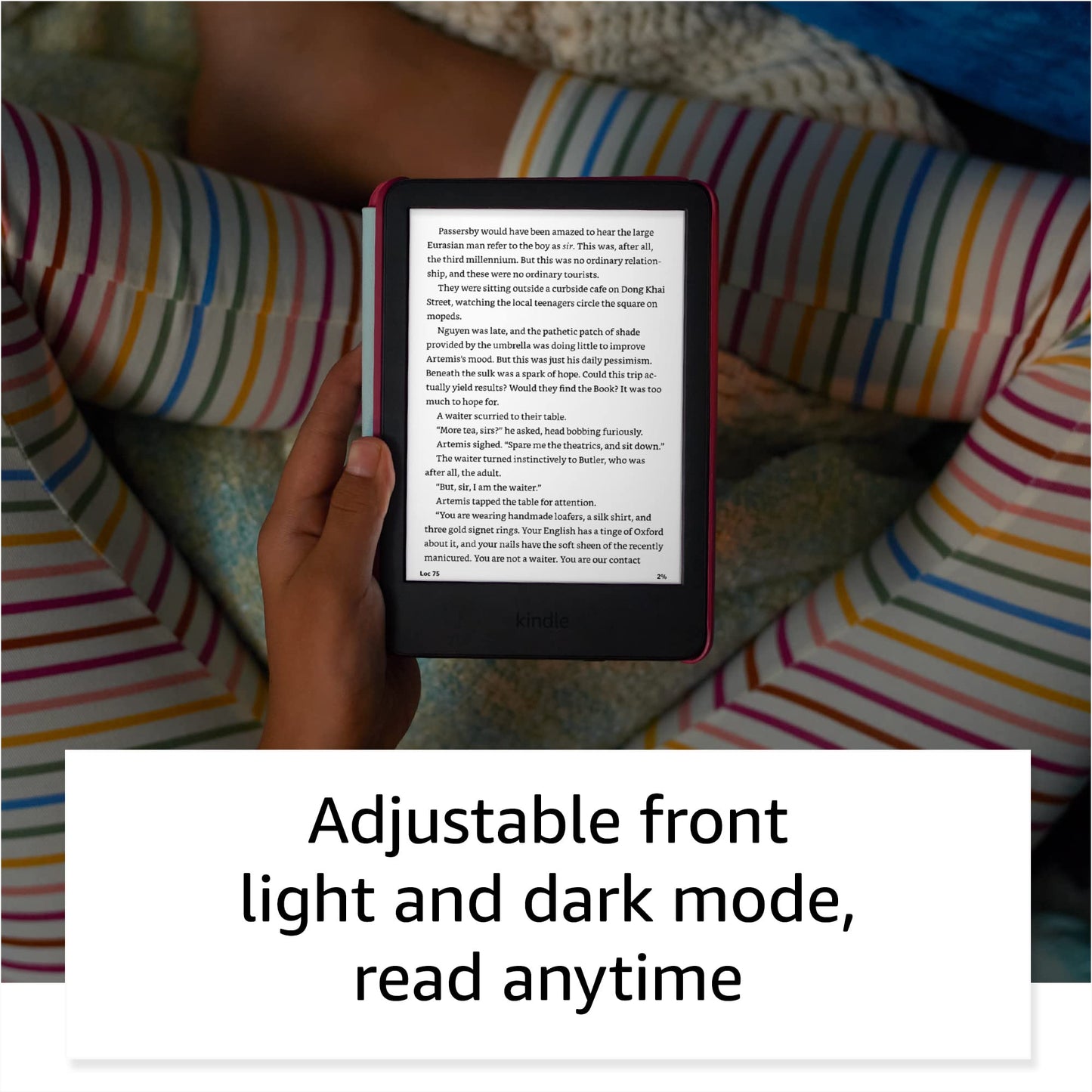 Kindle Kids (2022 release) – If it breaks, we will replace it, includes ad-free books, cover and adjustable light - Unicorn Valley