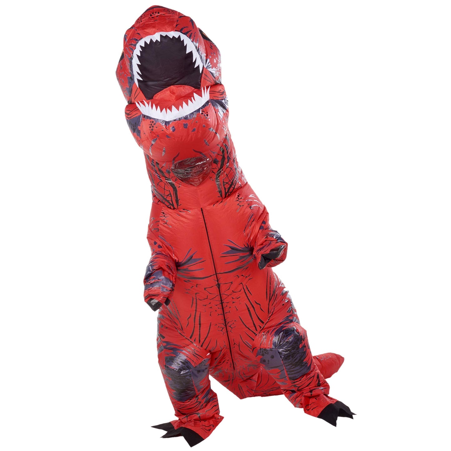 Lulu Home Halloween Dinosaur Costume, 7ft Tall T-Rex Inflatable Costume for Adult, Red