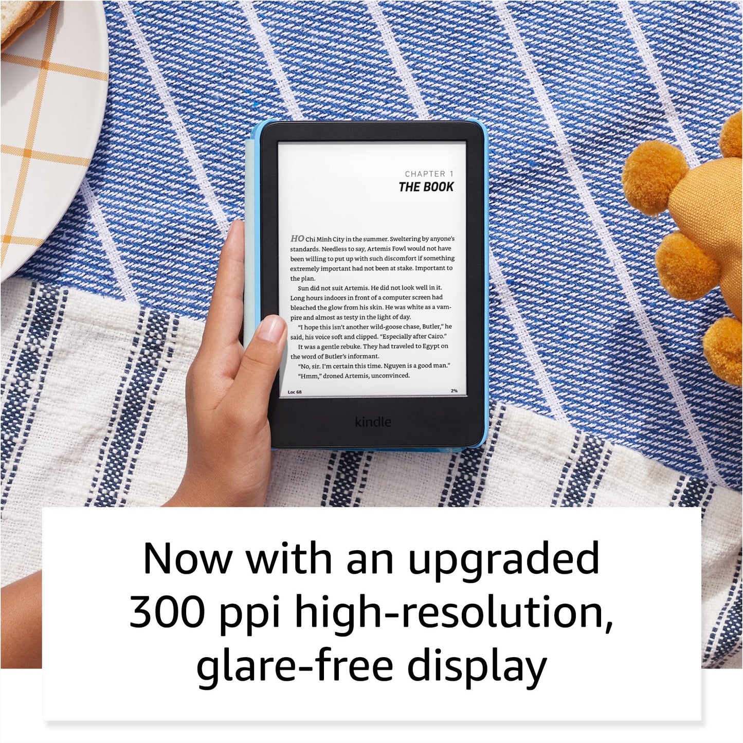 Kindle Kids (2022 release) – If it breaks, we will replace it, includes ad-free books, cover and adjustable light - Unicorn Valley